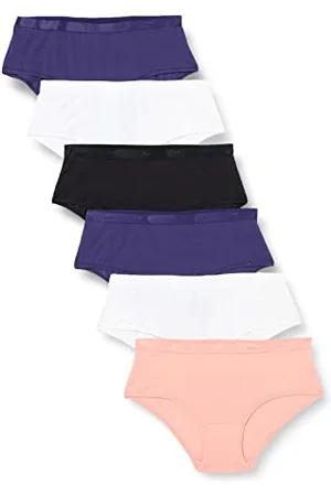 Dim Hipster Shorty Les Pockets Eco Baumwolle Komfortabel & Weich Multipack Damen x6 38/40