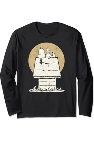 Peanuts Snoopy Woodstock Hundehütte Langarmshirt