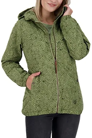 alife kickin ALIFE and Kickin Black MambaAK B Jacket – Damen Winterjacke Kurz – Warm & Stylisch für Kalte Tage – Perfekt für Herbst & Winter – Bequeme Jacke für den Alltag XS