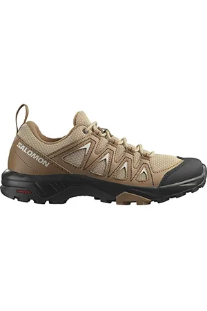 Salomon X Braze Damen Wanderschuhe, Hiking-Basics, Sportliches Design, Vielseitiger Einsatz, Safari, 39 1/3