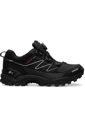Viking Unisex-Erwachsene Anaconda 4x4 Boa GTX Trekking-& Wanderhalbschuhe, Schwarz (Black/Orange 231), 36 EU