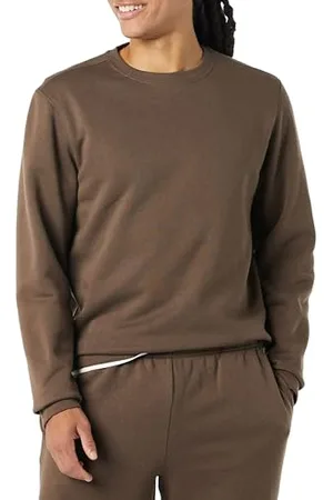 Amazon Herren Fleece-Sweatshirt mit Rundhalsausschnitt (erhältlich in Big & Tall), , XS