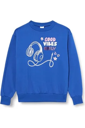 Green Cotton Tangle Print Sweatshirt