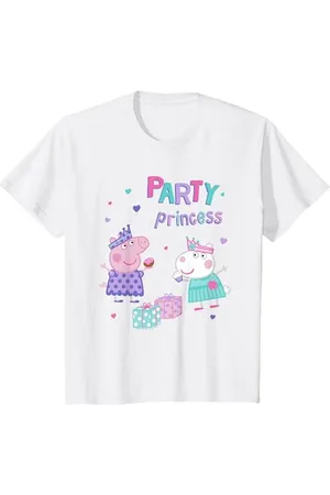 Peppa Pig Kinder Peppa Wutz Party Princess With Suzy Sheep Birthday T-Shirt