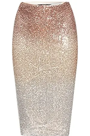 ESPRIT Collection Damen 112eo1d302 Rock, Dusty Nude, S EU