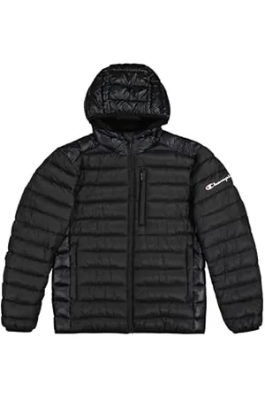 Champion Herren Legacy Outdoor (220340) -Wr Light Nylon Cirè 35gr Small Script Logo Hooded Jacke, , XXL
