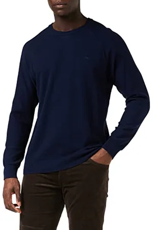 Lee Men Raglan Crew Knit Pullover Sweater, , Large