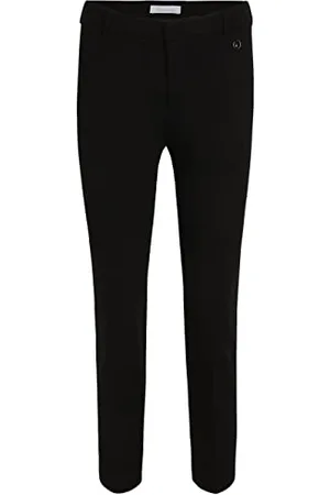 Tamaris Damen Zigarettenhose ARIANA Schwarz 34