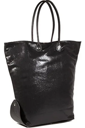 CACO Design Damen schultertasche, Schwarz - - Größe: 43x60x10 cm (W x H x L)