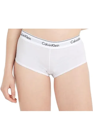 Calvin Klein Damen Hipster Boyshort aus Baumwolle mit Stretch, , XS