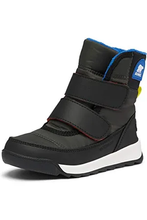 sorel Whitney 2 Strap Waterproof wasserdichte Winterstiefel für Kinder, Grau , 25 EU