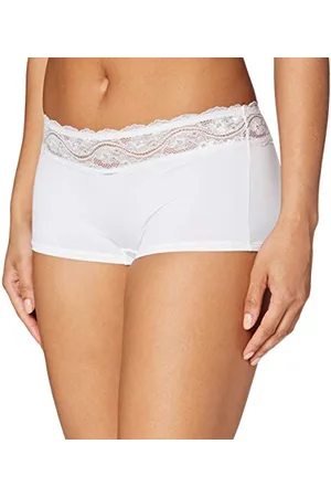 Triumph Damen Lovely Micro Short Briefs, WEISS, L