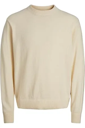 JACK & JONES Herren Jormarbella Knit Crew Neck Strickpullover, , XXL