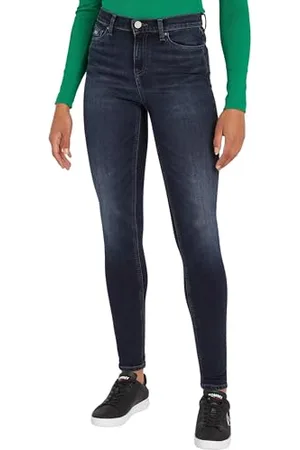 Tommy Hilfiger Damen Jeans Hose Nora Skinny Fit, Blau ( Dark), 24W/30L