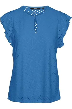 VERO MODA VMTASSA SS O-Neck TOP JRS GA