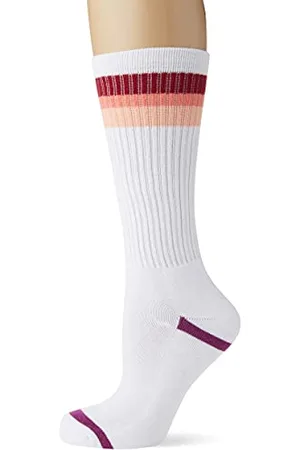UGG Damen W Clare Socken mit DREI Streifen, Süßes Pflaumenfarbenes, 36-41 EU