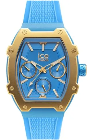 Ice-Watch Ice boliday Adriatic Blue - Blaue Damenuhr mit Silikonarmband - 023290 (Small)