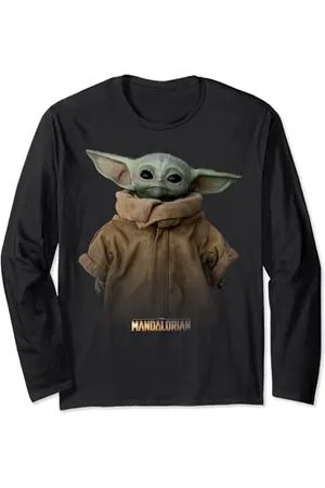STAR WARS Der Mandalorianer The Child Einfaches Porträt Langarmshirt
