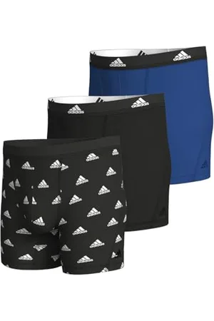 adidas Herren Boxer Brief (3PK) -Active Flex Cotton 4A1M06 Retroshorts, , S (3er Pack)