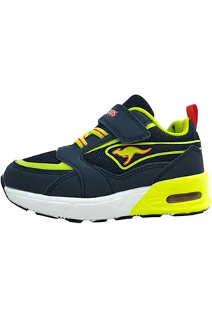 KangaROOS K-XI Reto EV Sneaker, dk Navy/Lime, 28 EU