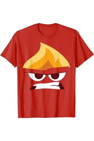 Disney Pixar Inside Out Angry Face Halloween Graphic T-Shirt T-Shirt