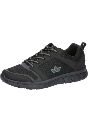 LICO Unisex Matera Sneaker, Schwarz/Grau, 42 EU
