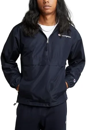 Champion Herren Jacke Packbare Jacke, Navy-549369, XL