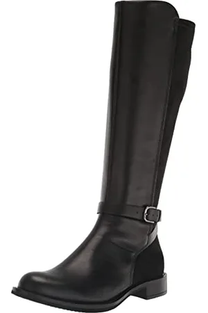 Ecco Damen SARTORELLE 25 High-Cut Boot, Black/Black, 39 EU