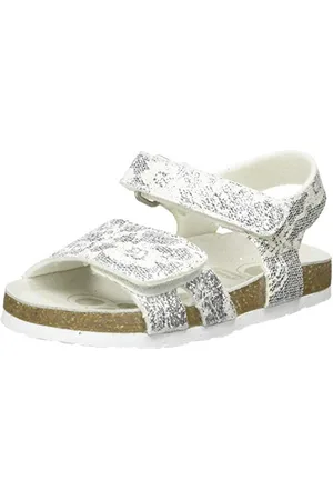 chicco Fiore Sandalen, Sandalen Mädchen, Silber, 22