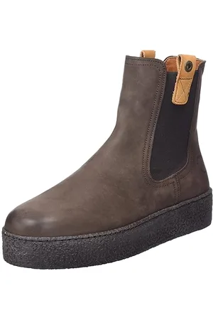 Cashott Damen CASCAMILLA Boot Chelsea-Stiefel, Coffee, 40 EU