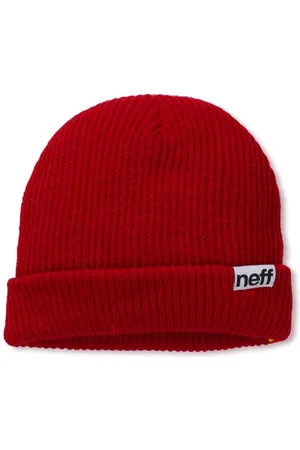 Neff Unisex Fold Mütze, Red, Einheitsgröße