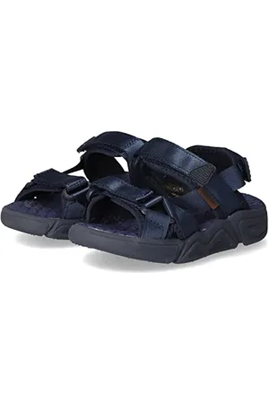 Bisgaard Unisex Louis Sandal, Navy, 34 EU