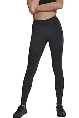 Urban classics Damen Ladies Tech Biker Leggings, , XS Slim EU