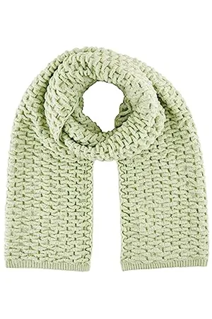 TOM TAILOR Damen 1038051 Basic Schal mit Struktur, 32256-dusty pear Green, OneSize