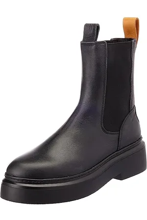 Cashott Damen CASKAMMA Boot Chelsea-Stiefel, Black, 40 EU