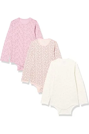 CARE LABEL Baby Body Langarm aus 100% Baumwolle (3er Pack)