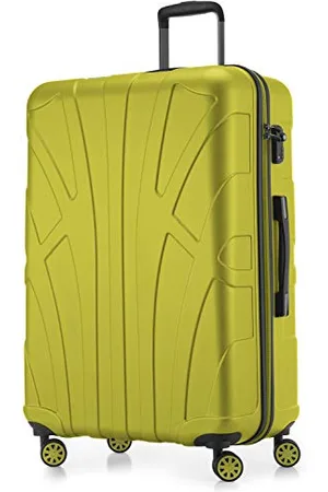 SUITLINE Großer Hartschalen-Koffer Koffer Trolley Rollkoffer XL Reisekoffer, TSA, 76 cm, ca. 96-110 Liter, 100% ABS Matt