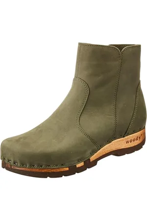 Woody Damen Olga Stiefelette, Forest, 37 EU