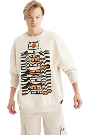 DeFacto Herren Pullover und Sweatshirt - Auswahl an Pullover und Sweatshirts für Herren