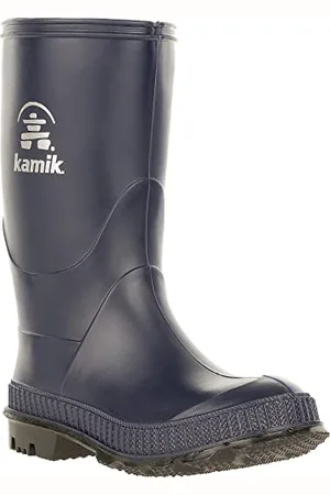 Kamik Unisex Kinder Stomp Gummistiefel, Blau Navy Black Nak, 36 EU