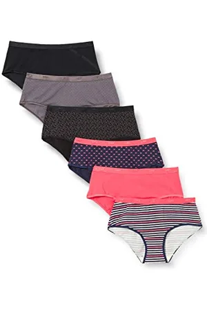 Dim Hipster Les Pockets Baumwolle Multipack Damen x6, , S