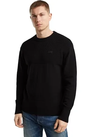 G-Star Herren Knitted Pullover Fisherman, , L