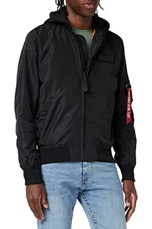 Alpha Industries Herren MA-1 TT Hood Bomberjacke, , S