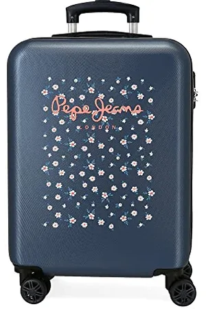 Pepe Jeans Leslie Kabinentrolley, , 38 x 55 x 20 cm, Hartplastik, seitlicher Kombinationsverschluss, 34 l, 2,74 kg, 4 Räder, Handgepäck
