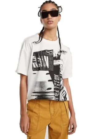 G-Star Damen Multi Print Loose Top, , S