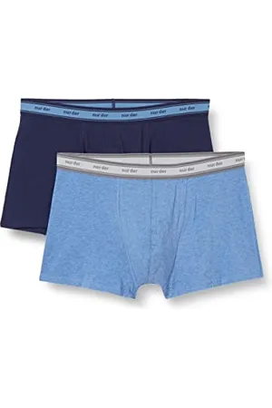 Nur Der 2er Pack Boxer GOTS Organic Cotton Herren, blau/blaumelange, XXL
