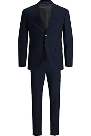 JACK & JONES Herren Jprfranco Suit Noos Business Anzug Hosen Set, Schwarz, 54 EU