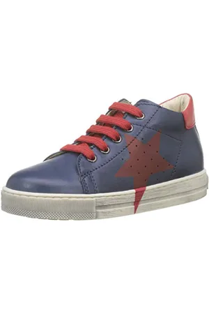 Falcotto Naturino Venus Gymnastikschuhe, Blau (Navy/Rosso 1c23), 21 EU