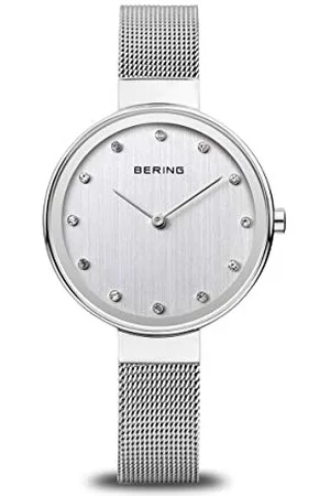 Bering Damen Uhr Quarz Movement - Classic Collection mit Edelstahl und Saphirglas 12034-000 - 3 ATM
