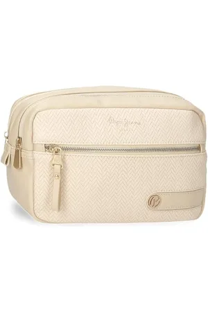Pepe Jeans Sprig Casual Damenrucksack, Handtasche, Geldbörsen und Geldbörsen, RFID-System, Kunstleder von Joumma Bags, , Talla única, Kulturbeutel